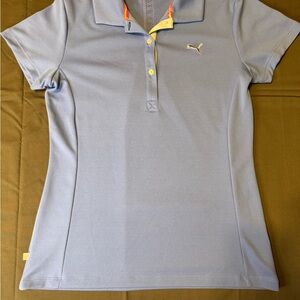 PUMA Golf/Tennis Polo Women’s Size Small Blue
